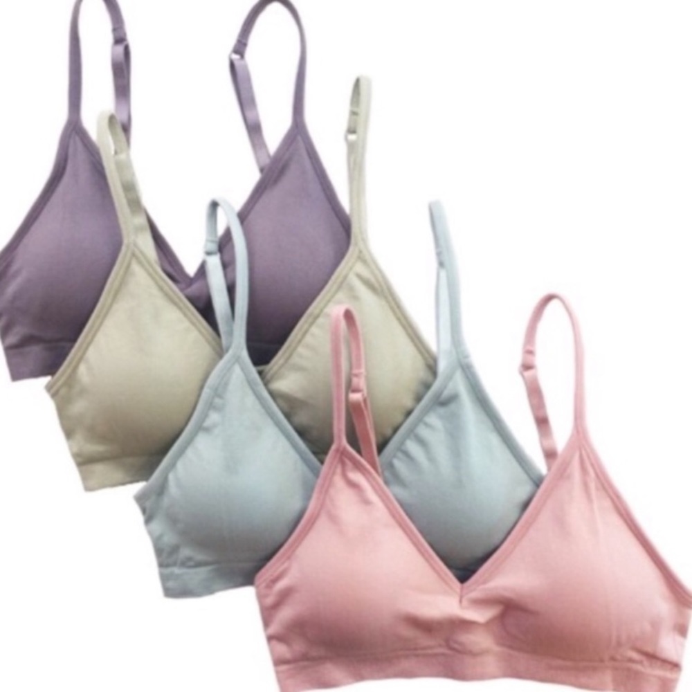 Last One Pink! Seamless Adjustable Comfy Bralettes